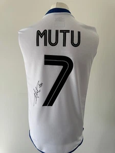 Signed ADRIAN MUTU Shirt - Chelsea -PROOF/COA- Romania Parma Juventus - Picture 1 of 8