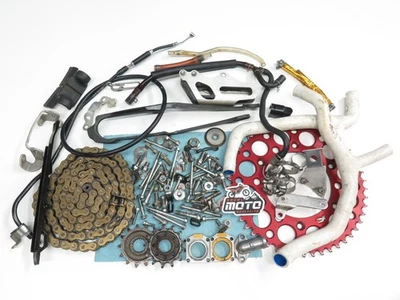 Kit de pernos OEM 2009-2012 Honda CRF450R (herrajes de stock tuercas mangueras CRF 450R cadena) Foto 1 de 4