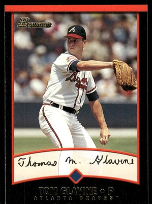 2001 Bowman #97 Tom Glavine - Image 1 of 2