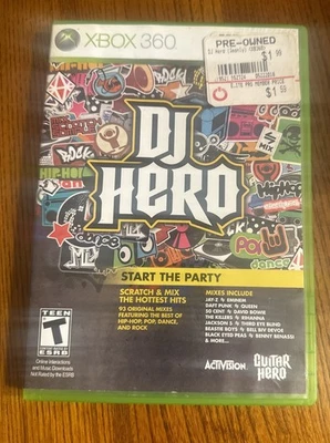 DJ Hero (Microsoft Xbox 360, 2009) - Image 1 of 4
