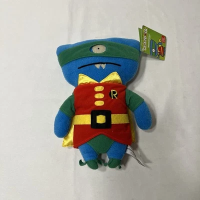 Juguete de peluche UGLYDOLL Gund Wedgehead como Robin DC Comics muñeca fea almohada de 11" Foto 1 de 3