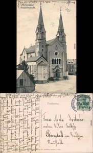 Philippsdorf-Georgswalde Filipov Jiříkov   Wahlfahrtskirche b Tetschen  1908 - Picture 1 of 3