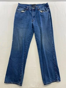 Roadrunners Men's Straight Leg Blue Jeans Size 36/32 Cotton High Rise Denim - Picture 1 of 4