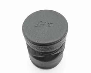 Leica Black Leather Lens Case 4.00" x 3.25" (#17763) - Picture 1 of 4