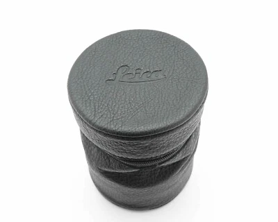 Leica Black Leather Lens Case 4.00" x 3.25" (#17763) - Image 1 of 4