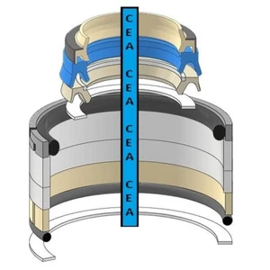 2366389 Schaufelzylinder Dichtsatz passend für Cat Caterpillar 320C-330CL - Bild 1 von 1