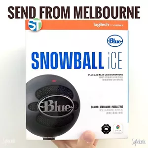 NEW Blue Snowball iCE USB Microphone Cardioid Plug-and-Play Podcast Gamer Stream - Picture 1 of 14