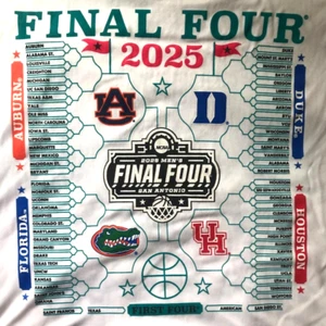 2025 Final Four Basketball San Antonio Road to Final 4 Dry Tec Shirt Size XL - Bild 1 von 5