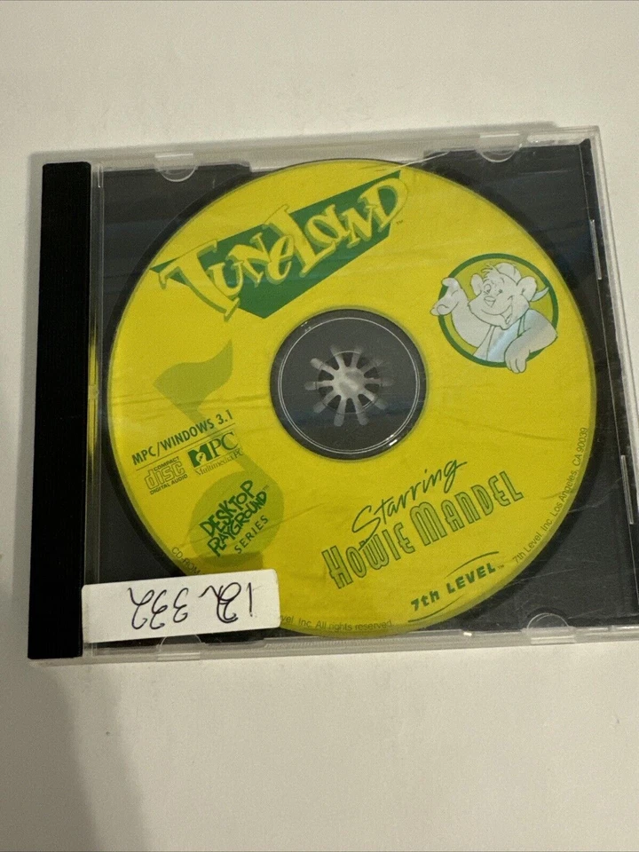 Tuneland Starring Howie Mandel (Windows/Mac, 1993) Disc Only - Image 1 of 1