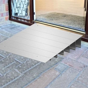 Door Threshold Ramp 6" Rise Door Ramp Aluminum Entry Ramp or Doorways Rated 800 - Picture 1 of 7