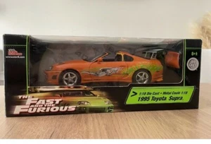 Racing Champions Ertl Fast and The Furious Brian's Toyota Supra Scala 1:18 RARA! - Foto 1 di 4