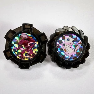 Pokemon BW Battle Wheel Strike - Genesect Mew Spinning Top Nintendo Go Galar - Picture 1 of 1