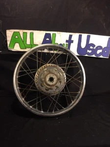 18”  HONDA CB 350  REAR WHEEL RIM W SPROCKET - Picture 1 of 12