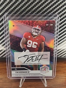 2024 ONIT Atleta Alabama Calcio Firma Serie TIM KEENAN III AUTO /180 - Foto 1 di 3