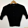 EXPRESS S/S Cashmere Sweater Cardigan Womens Size S Black