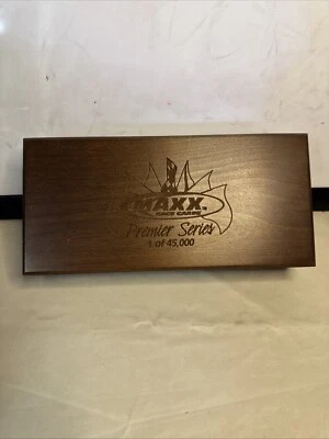 NOS VTG 1995 Maxx Race Cards Premier Series Ltd Ed Wood Box Set Cards SEALED - Image 1 of 4