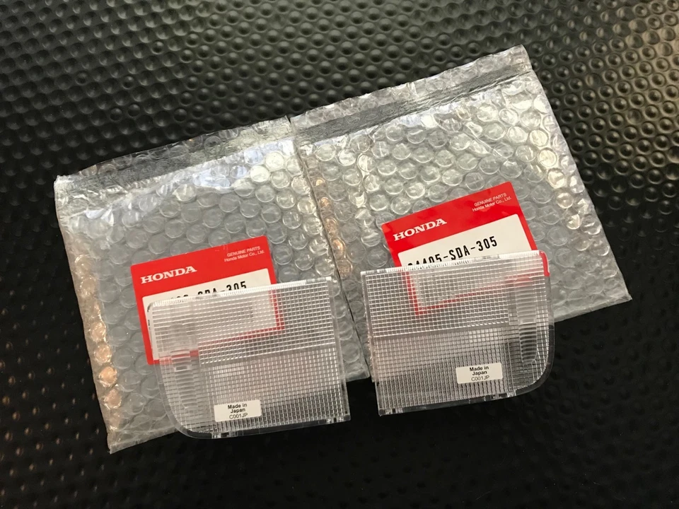 GENUINE OEM HONDA ACCORD CIVIC INTERIOR ROOF MAP LIGHT LENS LEFT & RIGHT SET - Image 1 of 1