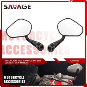 Handle Bar End Side Rear View Mirrors for BMW G310R 2017-2025 G 310 R 2024 2023 - Picture 1 of 13