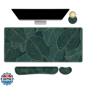 DINKY Keyboard Mouse Pad Set, Large Gaming Mousepad + Memory Foam Ergonomic K - Imagen 1 de 5
