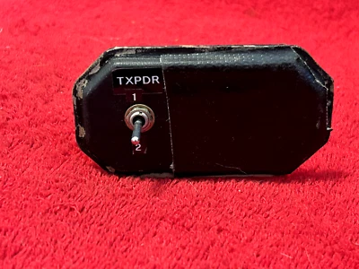 ALCO AIRCRAFT TRANSPONDER TOGGLE SWITCH P/N MST305D — 第 1/4 张图片