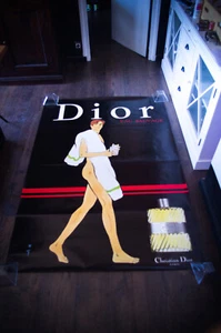 DIOR ✯ GRUAU B großes französisches Vintage Werbung Mode Poster Original 80er Jahre - Bild 1 von 9