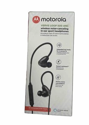 Motorola Verve Loop 500 ANC Wireless Noise Canceling In Ear Sport Headphones  - Image 1 of 4