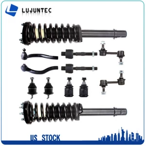 12 Pieces For 03 - 07 Honda Accord Front Struts & Sway Bars & Tie Rods End Links - Picture 1 of 5
