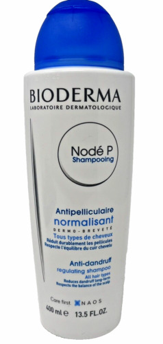 Bioderma Node P Anti-Dandruff  Normalizing Regulating 400ml Shampoo Hair Scalp