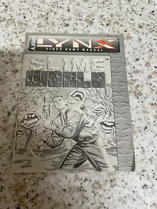 ATARI Lynx Slime World MANUAL ONLY - Picture 1 of 2