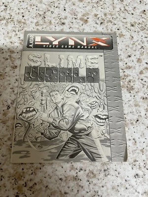 ATARI Lynx Slime World MANUAL ONLY - Image 1 of 2