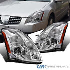 Fits 04-06 Maxima Clear Projector Headlights Replacement Head Lamps Pair
