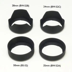 Lens Hoods For Canon nFD - 50mm BS-52 / 35mm BW-52A / 28mm BW-52B / 24mm BW-52C - Picture 1 of 19