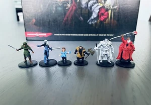 Betrayal at Baldur's Gate | All 6 Plastic Adventurer Figures Miniatures Pieces - Picture 1 of 8