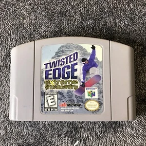 Twisted Edge Snowboarding Nintendo 64 N64 Game TESTED AUTHENTIC - Picture 1 of 3