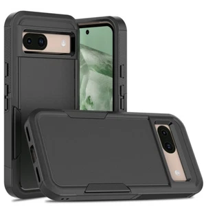 For Google Pixel 8a Case Hybrid Dual Layer Heavy Duty Shockproof Armor Cover - Picture 1 of 17
