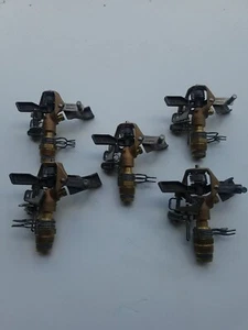 5 neue Regenvogel 25PJDAC Messing Schlagsprinkler Voll-/Teilkreis - Bild 1 von 6