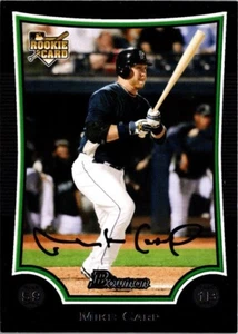 2009 Bowman Chrome Draft Picks Baseball Mike Carp Seattle Mariners Rookie #BDP9 - Picture 1 of 2
