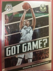 2019-20 Mosaic Giannis Antetokounmpo Base Got Game? + 2 others 3 total - Picture 1 of 6