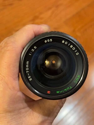 Lente zoom manual Tokina RMC 35-70 mm f/3,5 para Konica, CON OPCIÓN MACRO, rara Foto 1 de 4