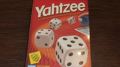 NIB Yahtzee Family Fun Classic Dice Game Parker Brothers   - Image 1 of 2