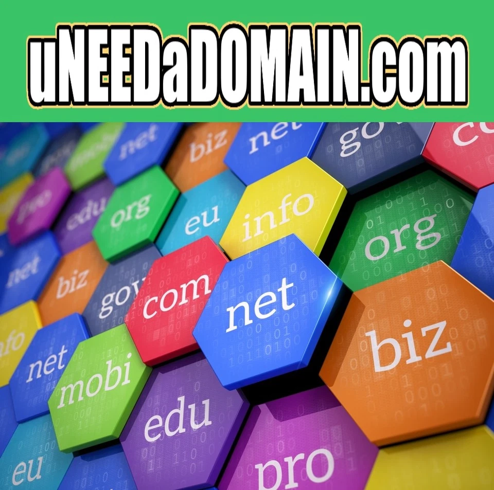 U Need A Domain - uneedadomain.com - NOMBRE DE DOMINIO - Excelente TLD para vendedores de dominios Foto 1 de 1