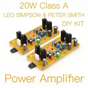 Amplificatore di potenza 20W classe A KIT FAI DA TE e scheda amplificatore rifinita - Foto 1 di 8
