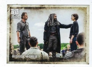 Walking Dead Season 8 part 1 base set 1-90 + 4 insert sets 139 total - Picture 1 of 5