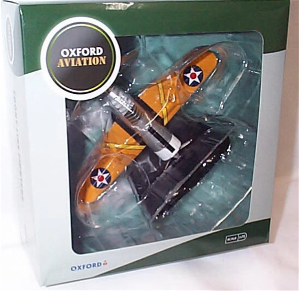 AC082 Oxford Diecast Escala 1:72 Brewster Buffalo USS Saratoga 1939 Nuevo en Caja Foto 1 de 1