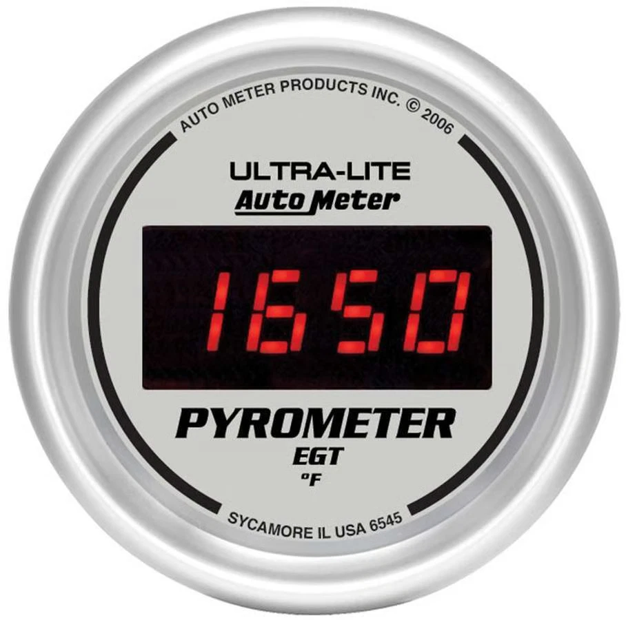 Autómetro 6545 Ultra-Lite Digital Pirómetro (Egt) Calibre, 2-1/16", 1600 F, Foto 1 de 1