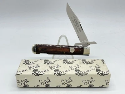 1994 QUEEN STEEL No. 9205 The Rawhide Series Swing Guard Lockback w/ OMP BOX - Image 1 of 4