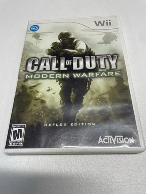 Call of Duty: Modern Warfare Reflex Edition (Nintendo Wii, 2009) - Image 1 of 3