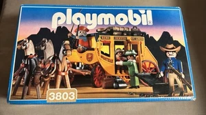 *VINTAGE* PLAYMOBIL: Western - Postkutsche (3803) von 1994, vollständig, OVP - Bild 1 von 12