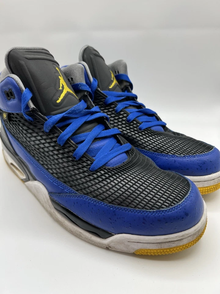 Nike Air Jordan Flight Club 80’s Game Royal Cinza Preto Azul Masculino 12.5 - Imagem 1 de 4