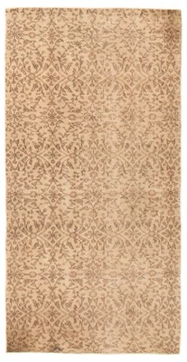 Vintage Oriental Hand-Knotted Carpet 3'3" x 6'5" Traditional Wool Area Rug - Image 1 of 4